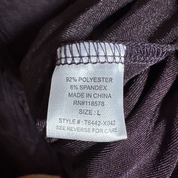 Haute Project Los Angeles L Deep Brown Drawstring NWT Super Voluminous Sleeves - Picture 2 of 10